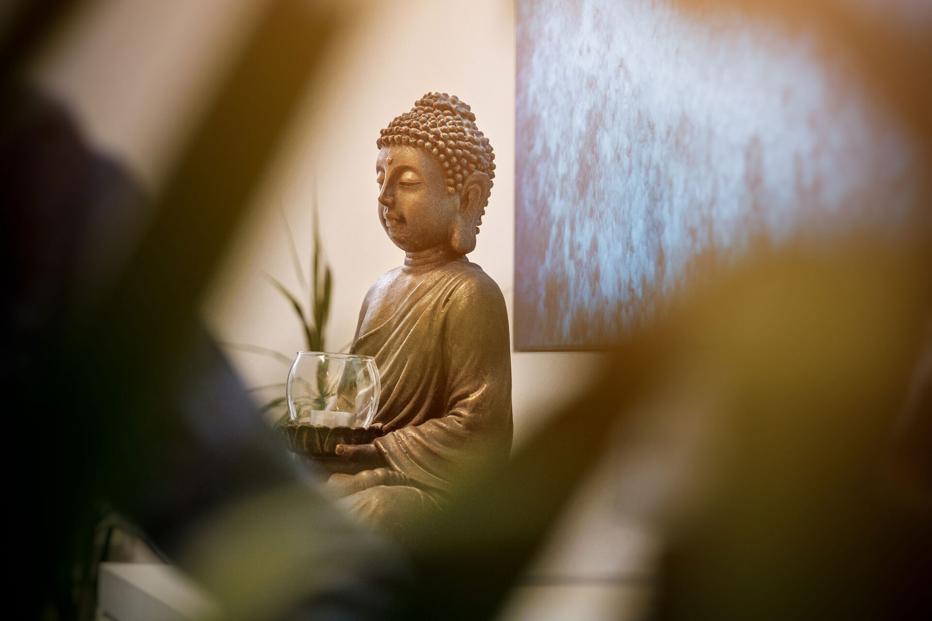 Buddha im TUI ReiseCenter
