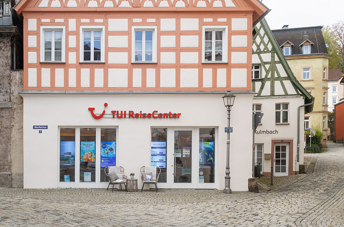 TUI ReiseCenter Kulmbach Außenansicht